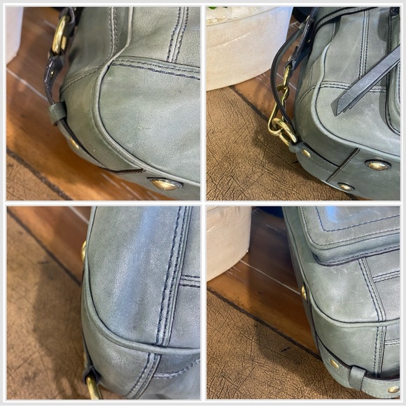 Coach Hampton Lindsay Shoulder Bag Satchel HTF - Picture 7 of 15